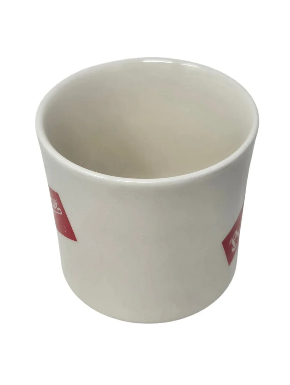 Vintage Ceramic Burma Shave Shaving Cup Coffee Mug Tea Cup Textured Logo